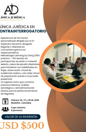 RESERVA CLÍNICA JURÍDICA EN CONTRAINTERROGATORIO – FEBRERO 2026