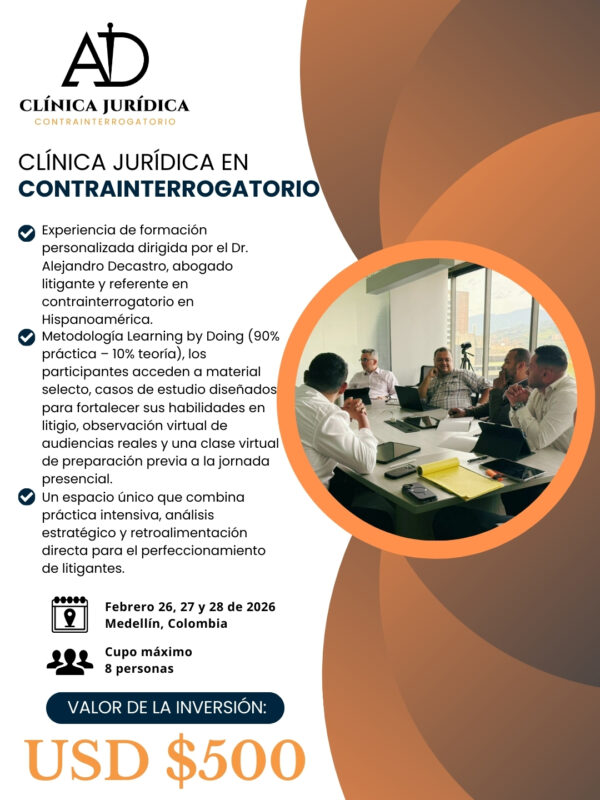 RESERVA CLÍNICA JURÍDICA EN CONTRAINTERROGATORIO – FEBRERO 2026