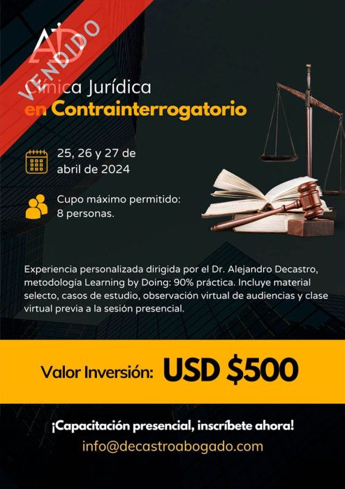 Decastro | Defendemos sus derechos y capacitamos abogados